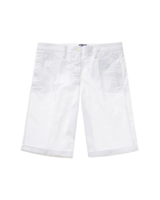 Blauer White Casual Shorts