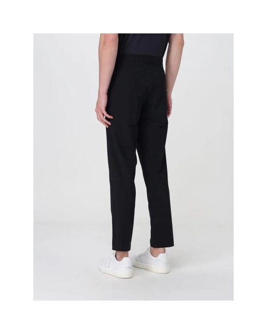 Slim-Fit Trousers di Save The Duck in Black da Uomo