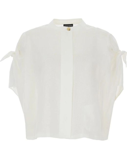 Emporio Armani White Blouses