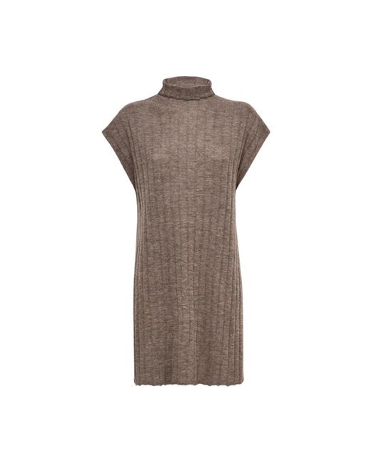Turtlenecks Alpha Studio de color Brown