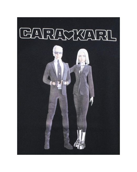 Karl Lagerfeld Black T-Shirts