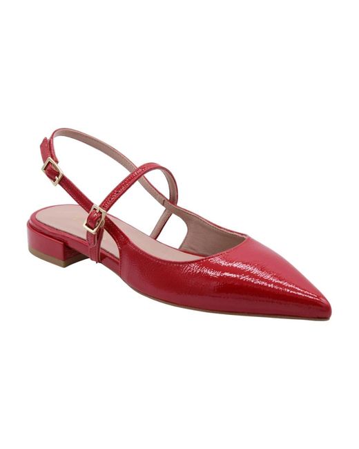 Ballerinas Scapa en coloris Red