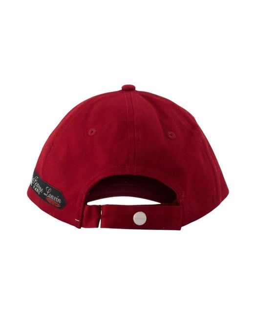 Lanvin Red Hats & Caps