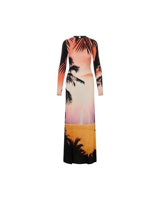 Rabanne Pink Maxi Dresses