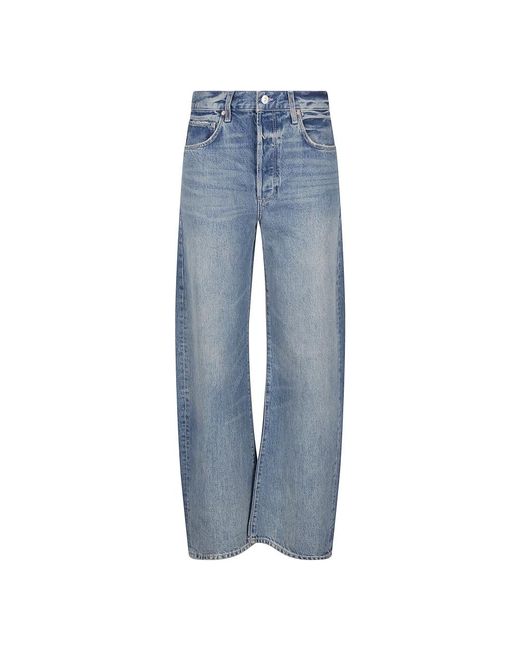 Wide Jeans PAIGE de color Blue