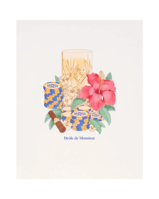 Drole de Monsieur White T-Shirts for men