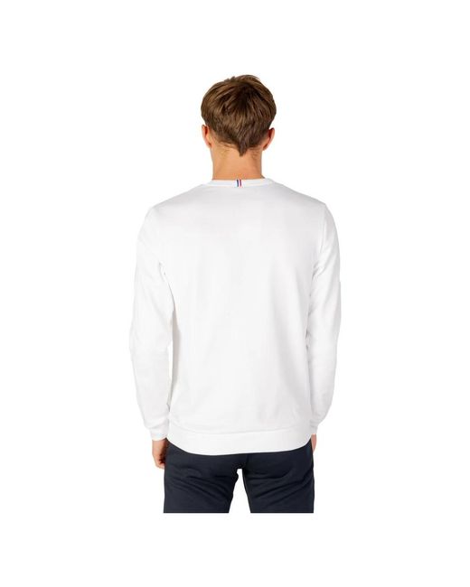 Le Coq Sportif White Sweatshirts for men