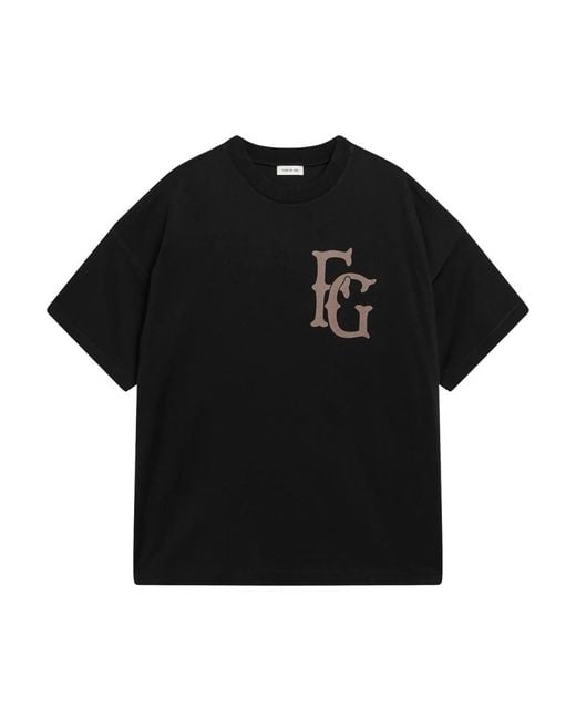 Fear Of God Black T-Shirts for men