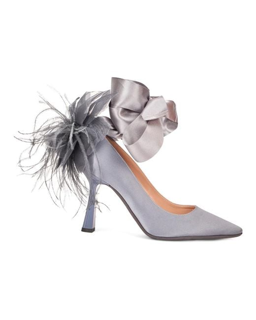 Alberta Ferretti Metallic Pumps