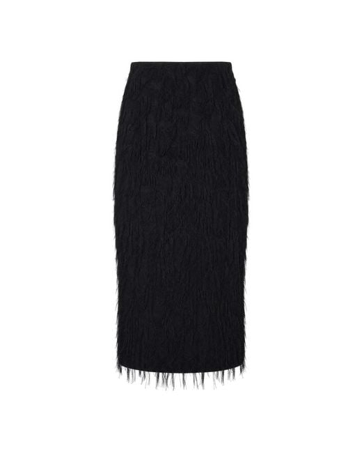 Patrizia Pepe Black Midi Skirts