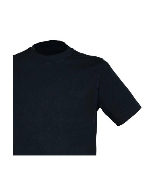 Circolo 1901 Navy blaues jersey t-shirt in Black für Herren
