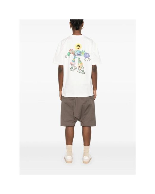 T-Shirts di Barrow in White da Uomo