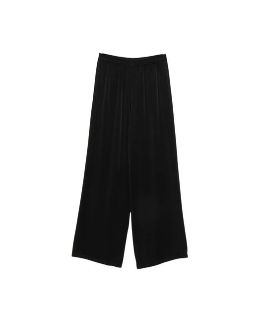 Fabiana Filippi Black Wide Trousers