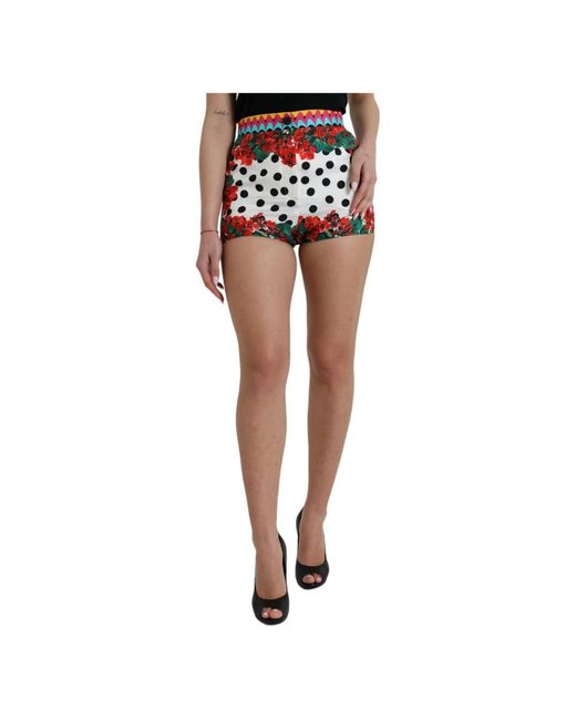 Dolce & Gabbana Blue Short Shorts