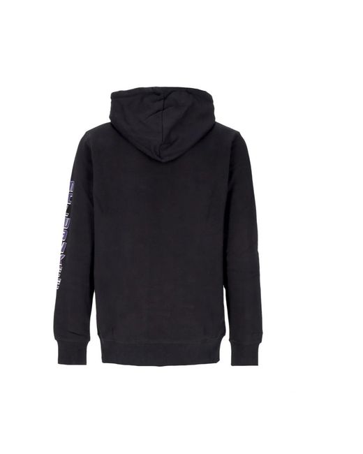 Mitchell & Ness Hoodies & Sweatvesten ,Zwart ,Katoen Nba Big Face Hoodie Zwart in het Blue voor heren