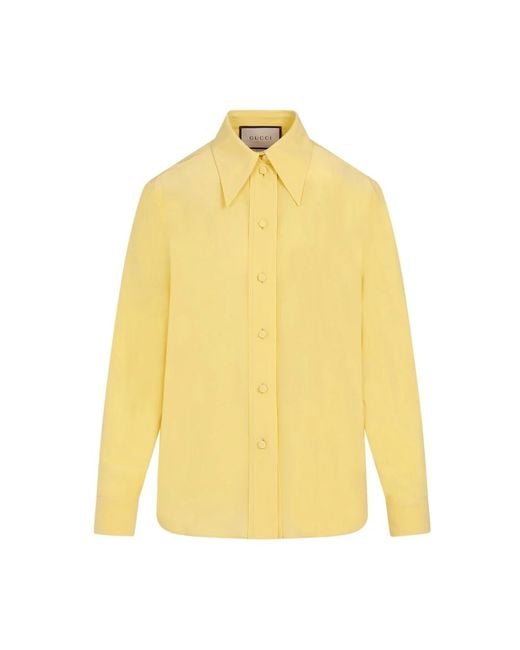 Shirts Gucci de color Yellow