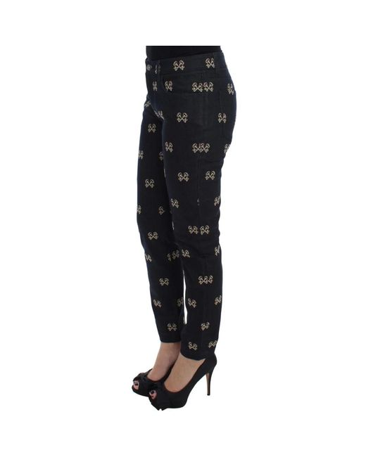 Dolce & Gabbana Black Skinny Fit Jeans