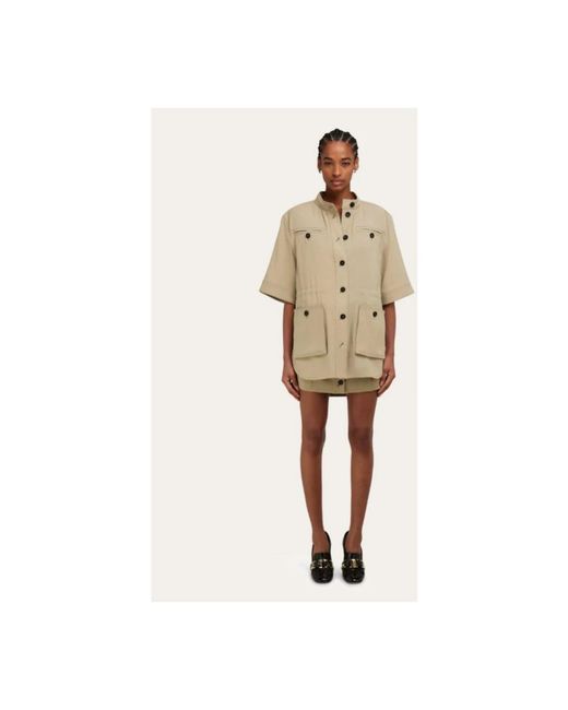 Ferragamo Natural Light Jackets