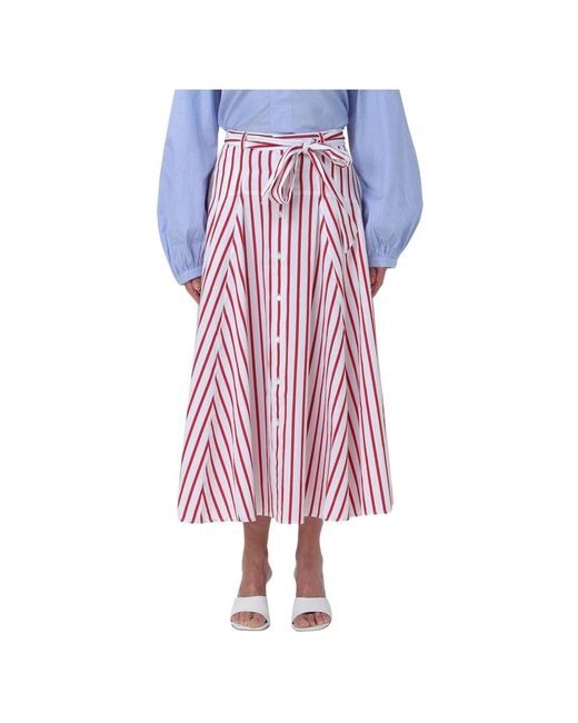 Polo Ralph Lauren Purple Midi Skirts