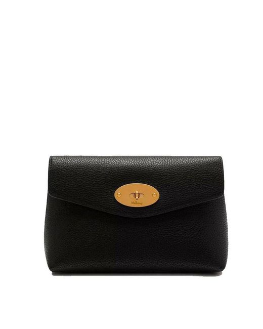 Mulberry Black Darley kosmetiktasche, schwarz