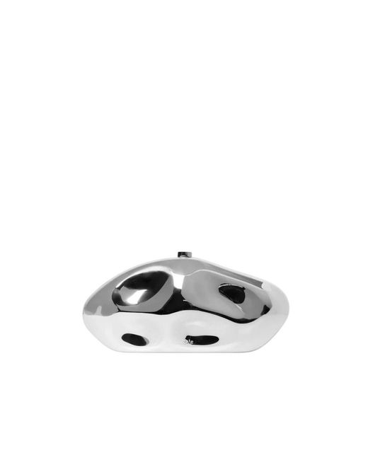 Cult Gaia Gray Clutches