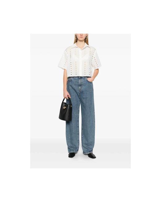 Anine Bing White Shirts