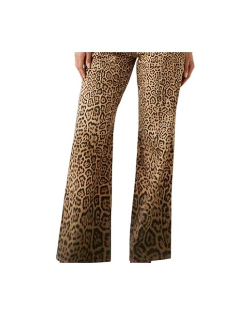 Guess Wide Trousers in het Natural
