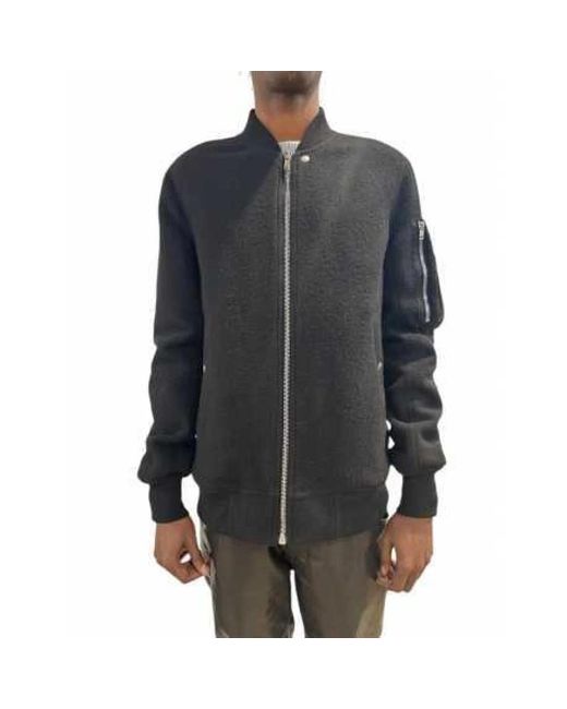 Rick Owens Gray Bomber Jackets for men