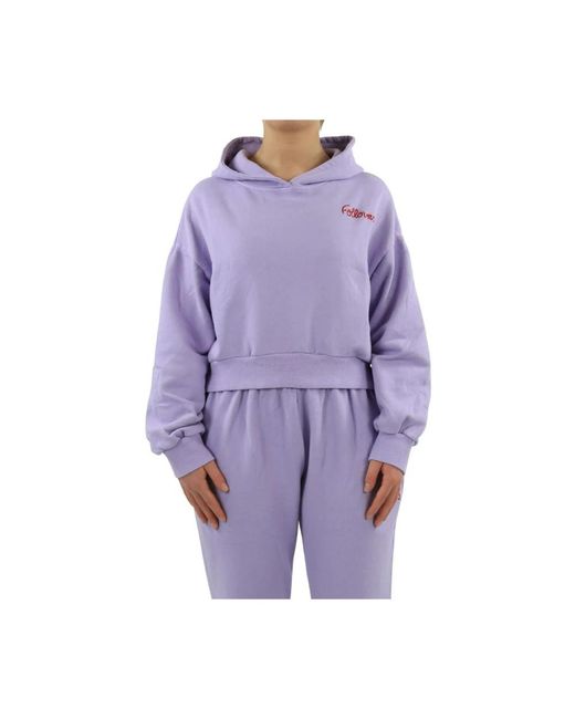 Follovers Hoodies in het Purple