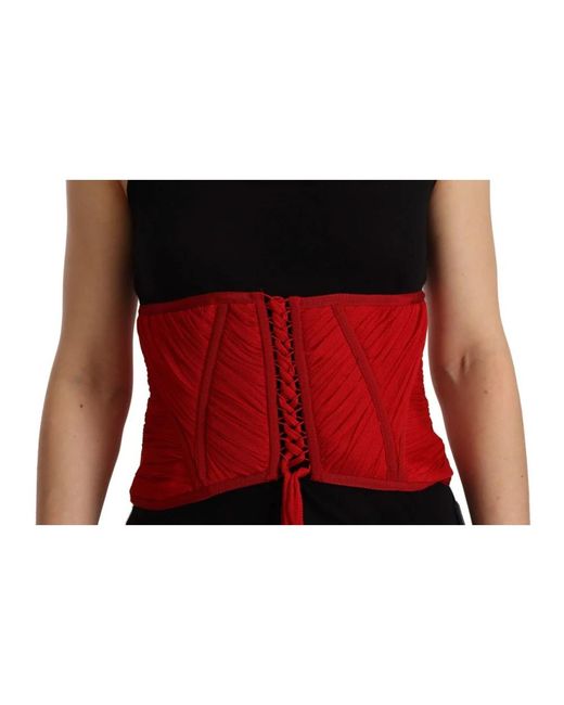 Dolce & Gabbana Red Belts