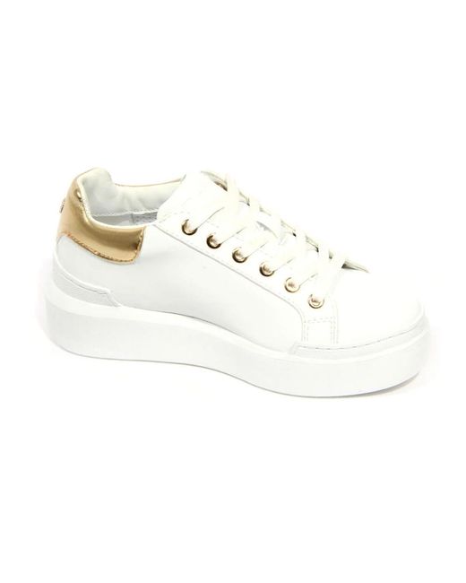 Pollini Metallic Sneakers