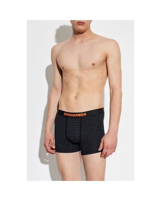 Bottoms di DSquared² in Black da Uomo