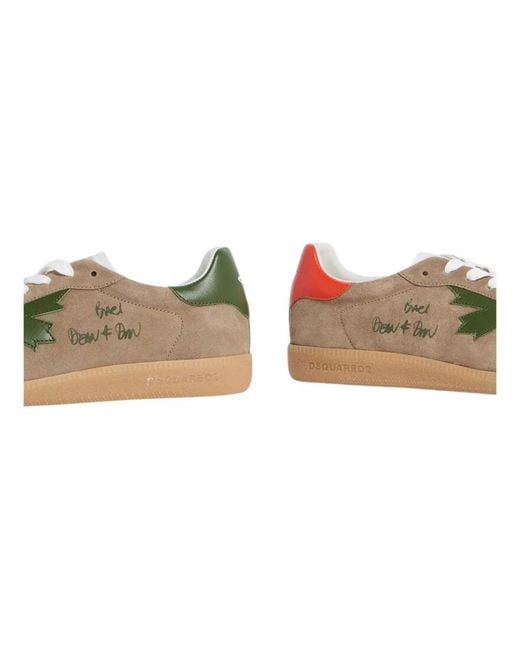 DSquared² Brown Sneakers for men