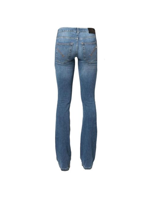 Dondup Blue Boot-Cut Jeans