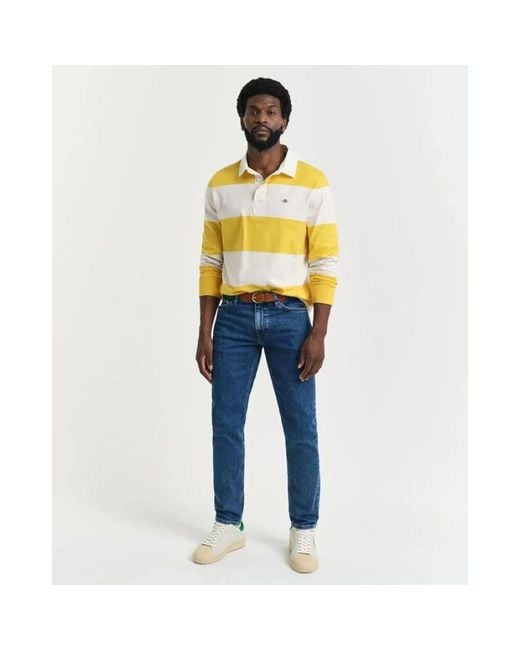 Slim-Fit Jeans Gant de hombre de color Blue