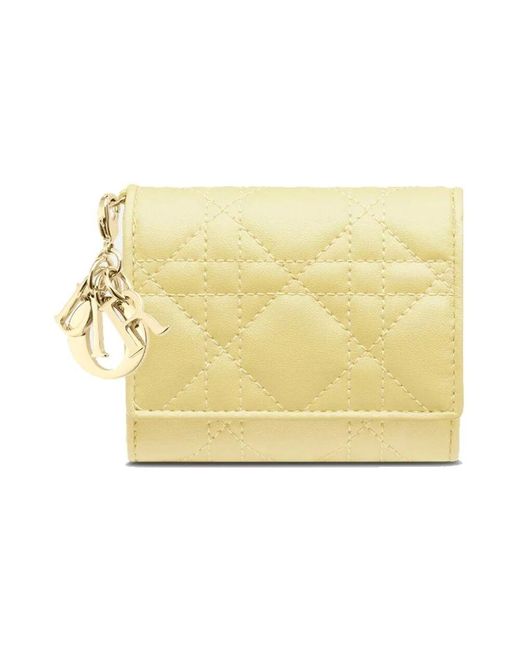 Dior Lady Lotus Portemonnaie in Yellow für Herren