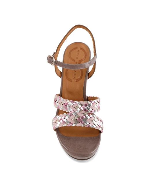 High Heel Sandals di Chie Mihara in Metallic