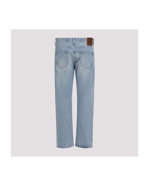 Valentino Garavani Blue Straight Jeans for men