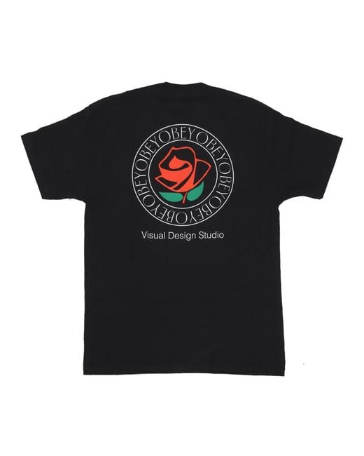 Obey Black T-Shirts for men