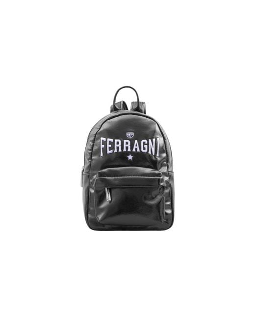 Chiara Ferragni Black Backpacks