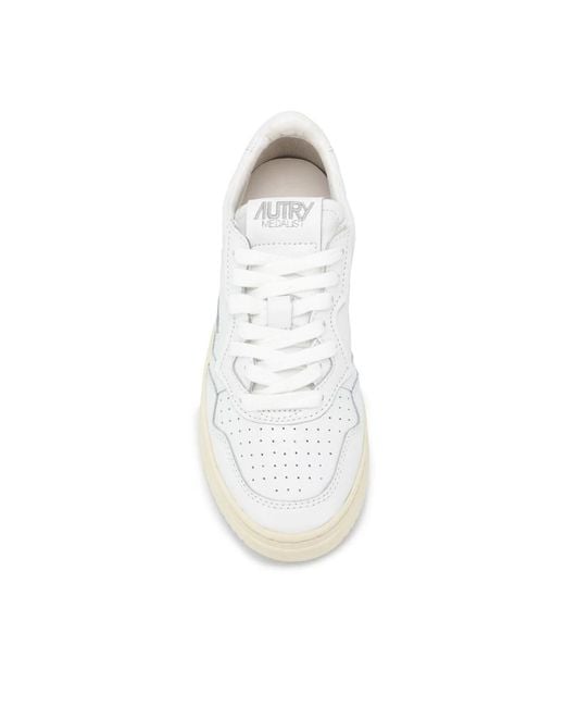 Autry White Test product medalist niedrige sneakers
