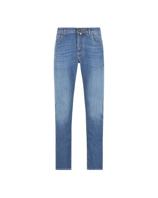 Jacob Cohen Blue Slim Fit Jeans for men