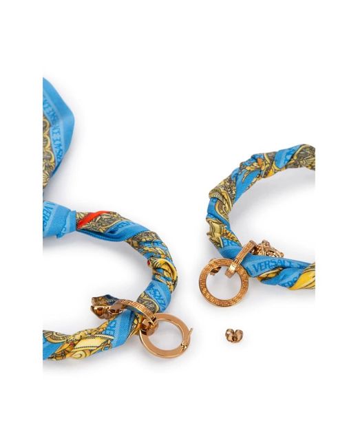 Accessories > jewellery > earrings Versace en coloris Blue