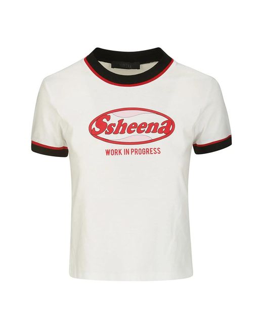 Ssheena White T-Shirts