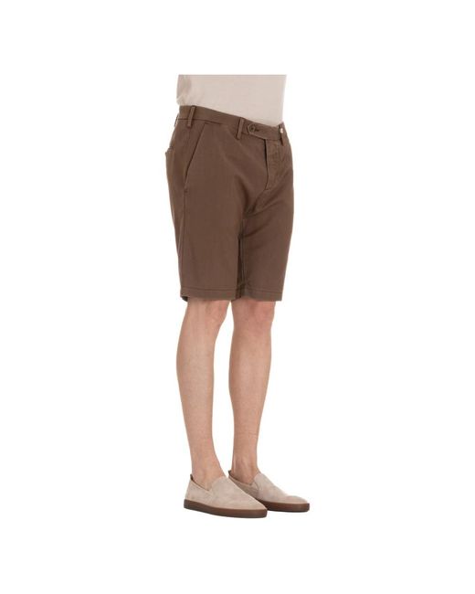 Myths Brown Casual Shorts for men