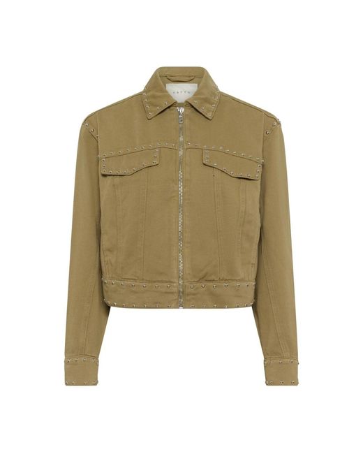 Kaffe Kabrynn Twill Shirt in het Green