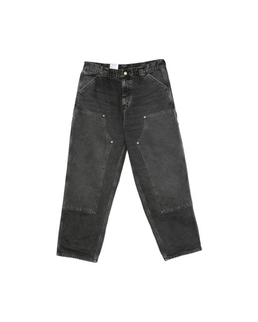 Carhartt Gray Straight Jeans for men