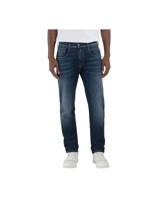 Replay Blue Slim-Fit Jeans for men