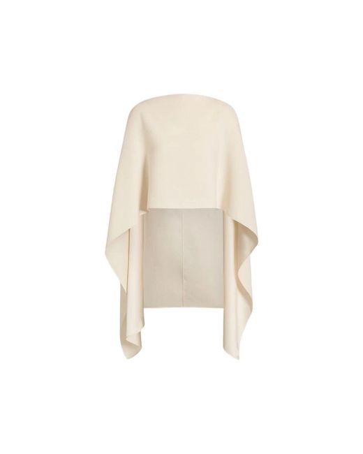 Capes di Alberta Ferretti in Natural
