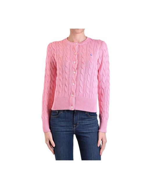 Polo Ralph Lauren Pink Cardigans
